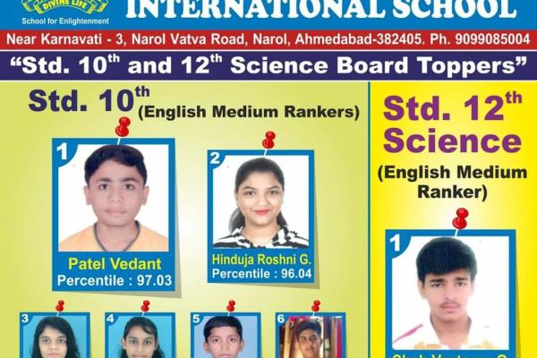 Std. 10th and 12th Science Board Toppers - May,03 2020